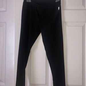 Lands End Black Leggings